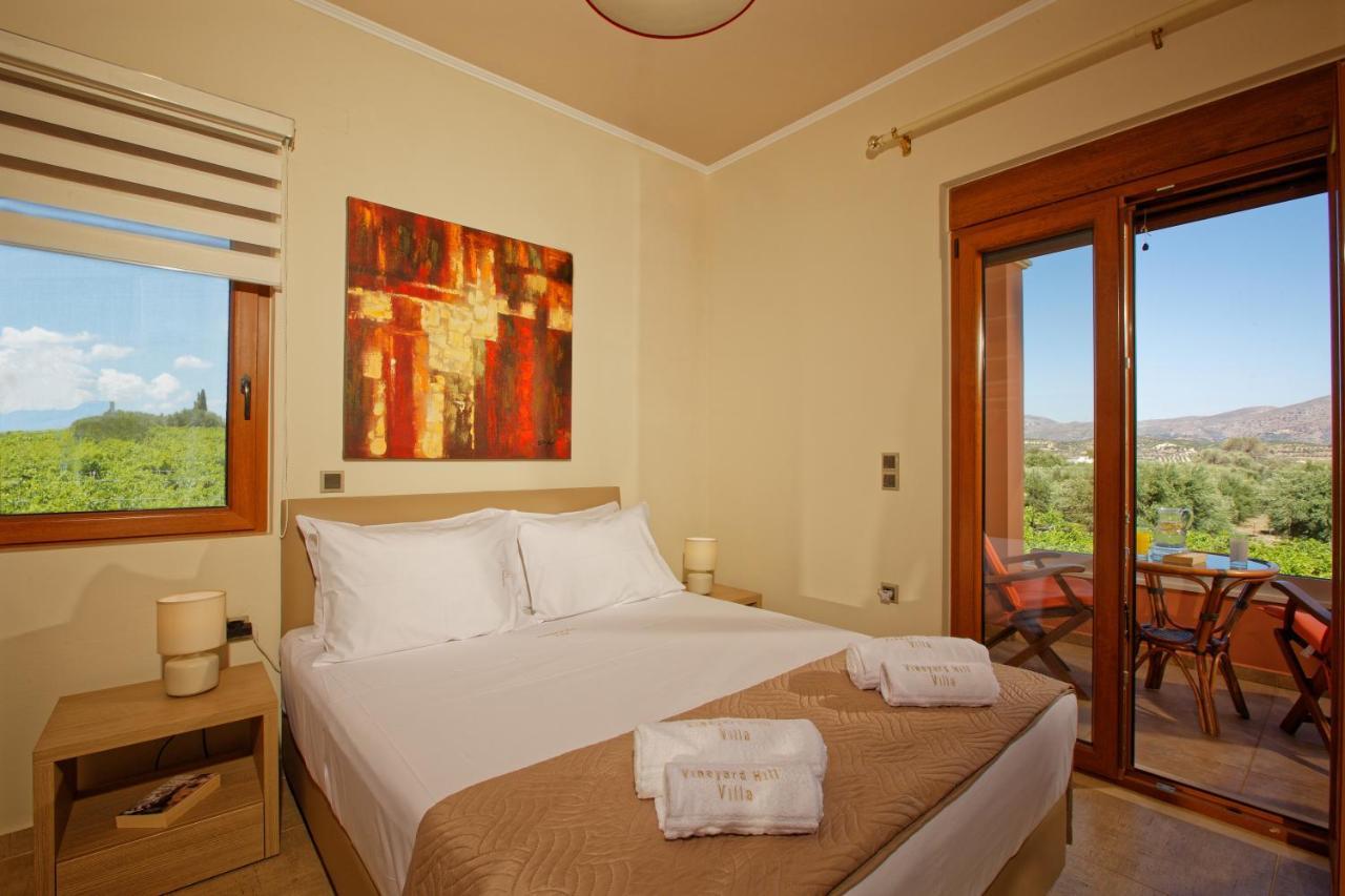 Cretan Vineyard Hill Villa Kato Kalesia Exterior foto