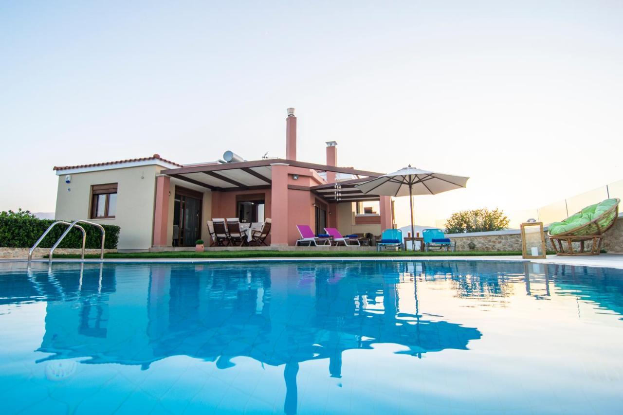 Cretan Vineyard Hill Villa Kato Kalesia Exterior foto